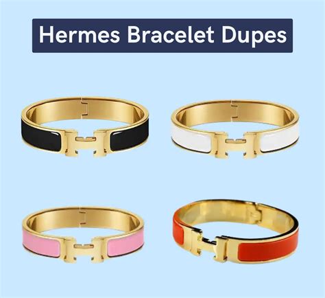 hermes leather bracelet replica|hermes enamel bracelet dupe.